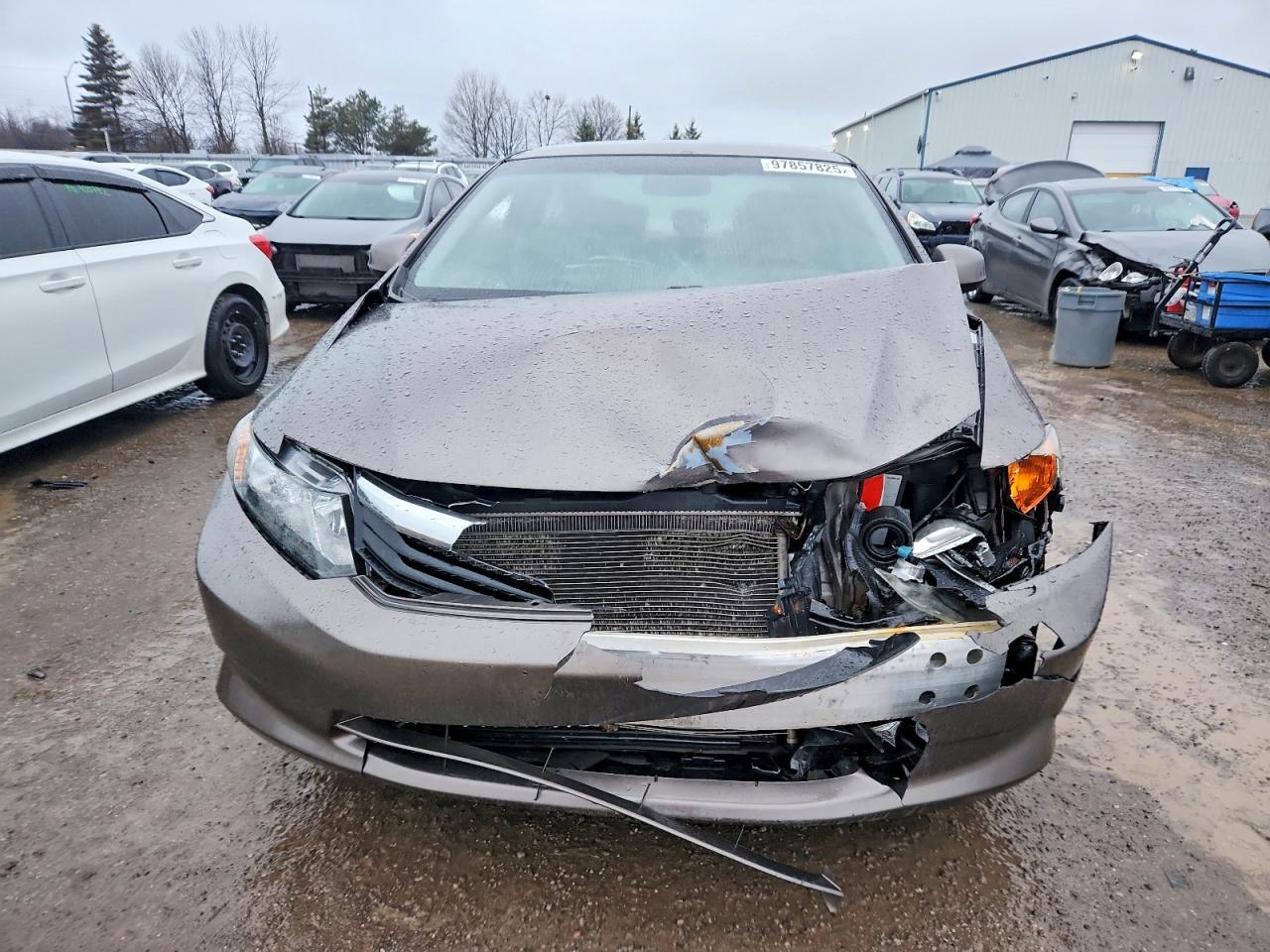 2012 HONDA CIVIC LX photo 5