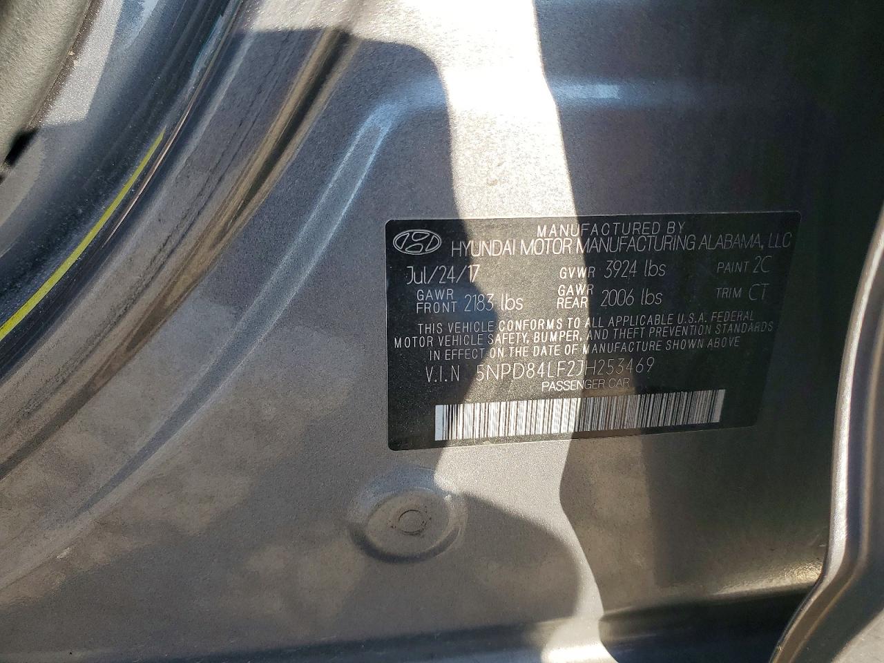 2018 HYUNDAI ELANTRA photo 12