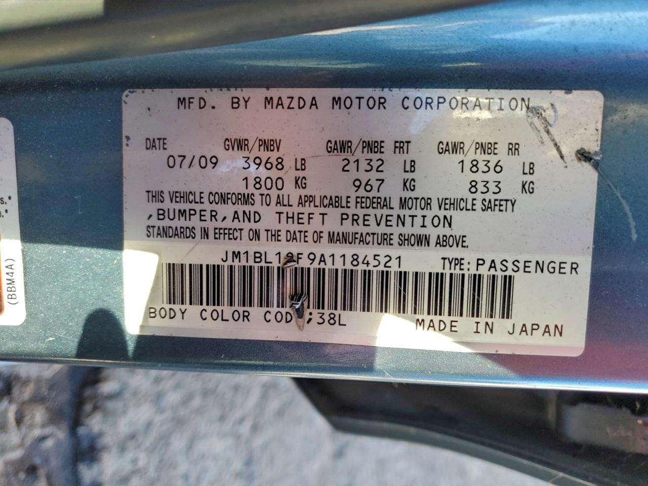 2010 MAZDA 3 I photo 12