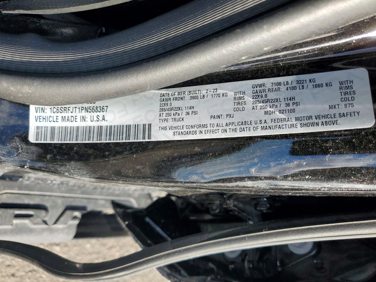 2023 RAM 1500 LARAMIE photo 34