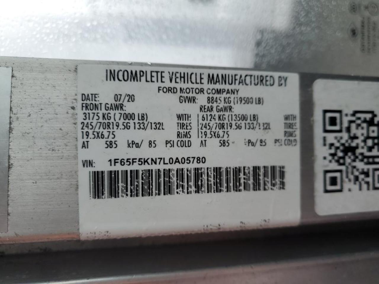 2020 FORD F59 *** STEP VAN *** photo 14