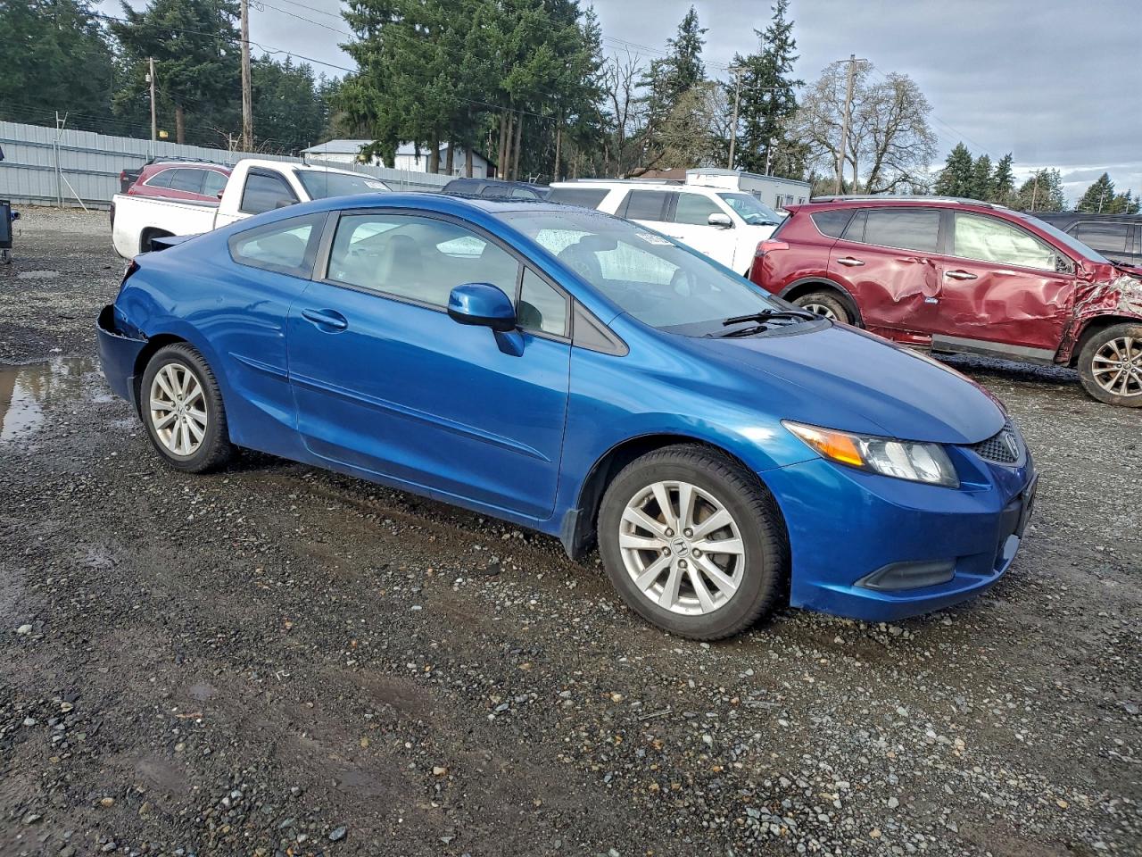 2012 HONDA CIVIC EXL photo 4