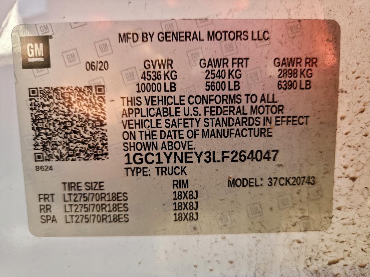 2020 CHEVROLET SILVERADO K2500 HEAVY DUTY LT photo 13
