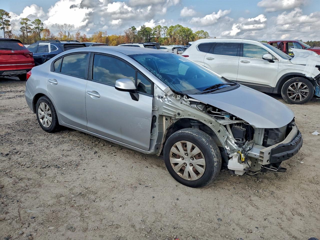 2012 HONDA CIVIC LX photo 4
