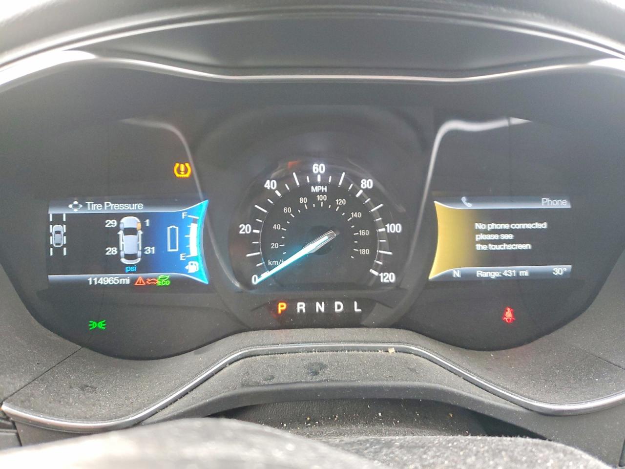 2017 FORD FUSION TITANIUM HEV photo 9