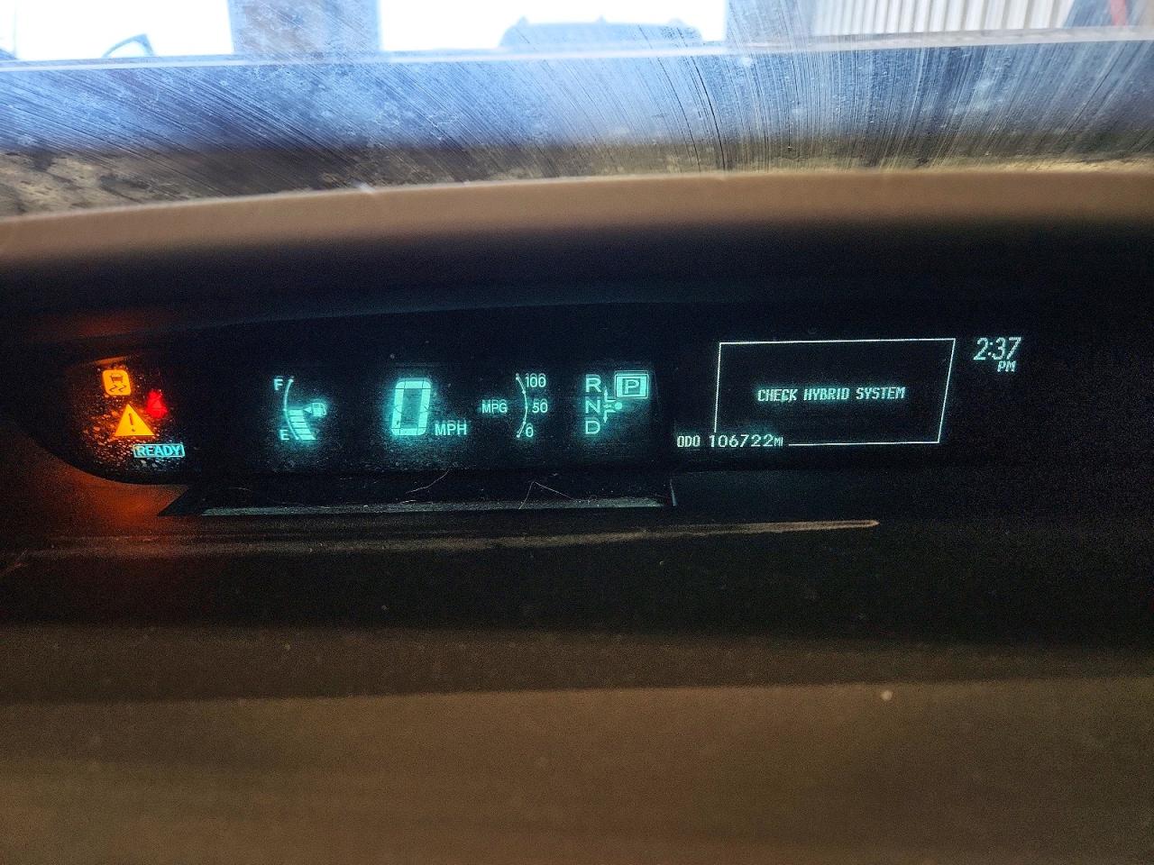 2011 TOYOTA PRIUS photo 9