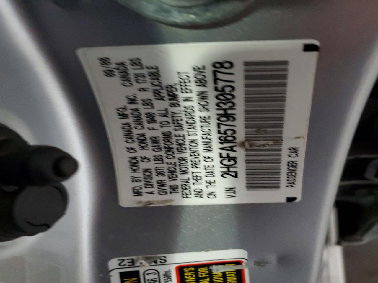 2009 HONDA CIVIC LX photo 12