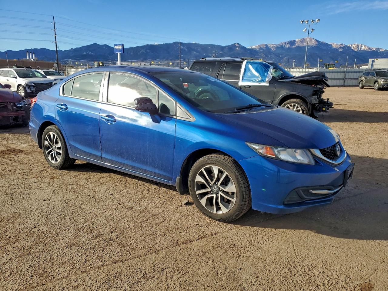 2013 HONDA CIVIC EX photo 4