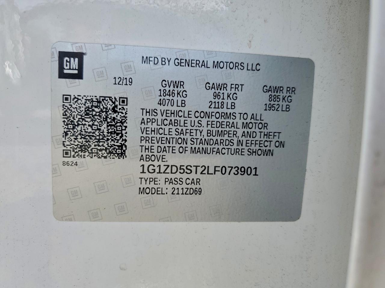 2020 CHEVROLET MALIBU LT photo 45