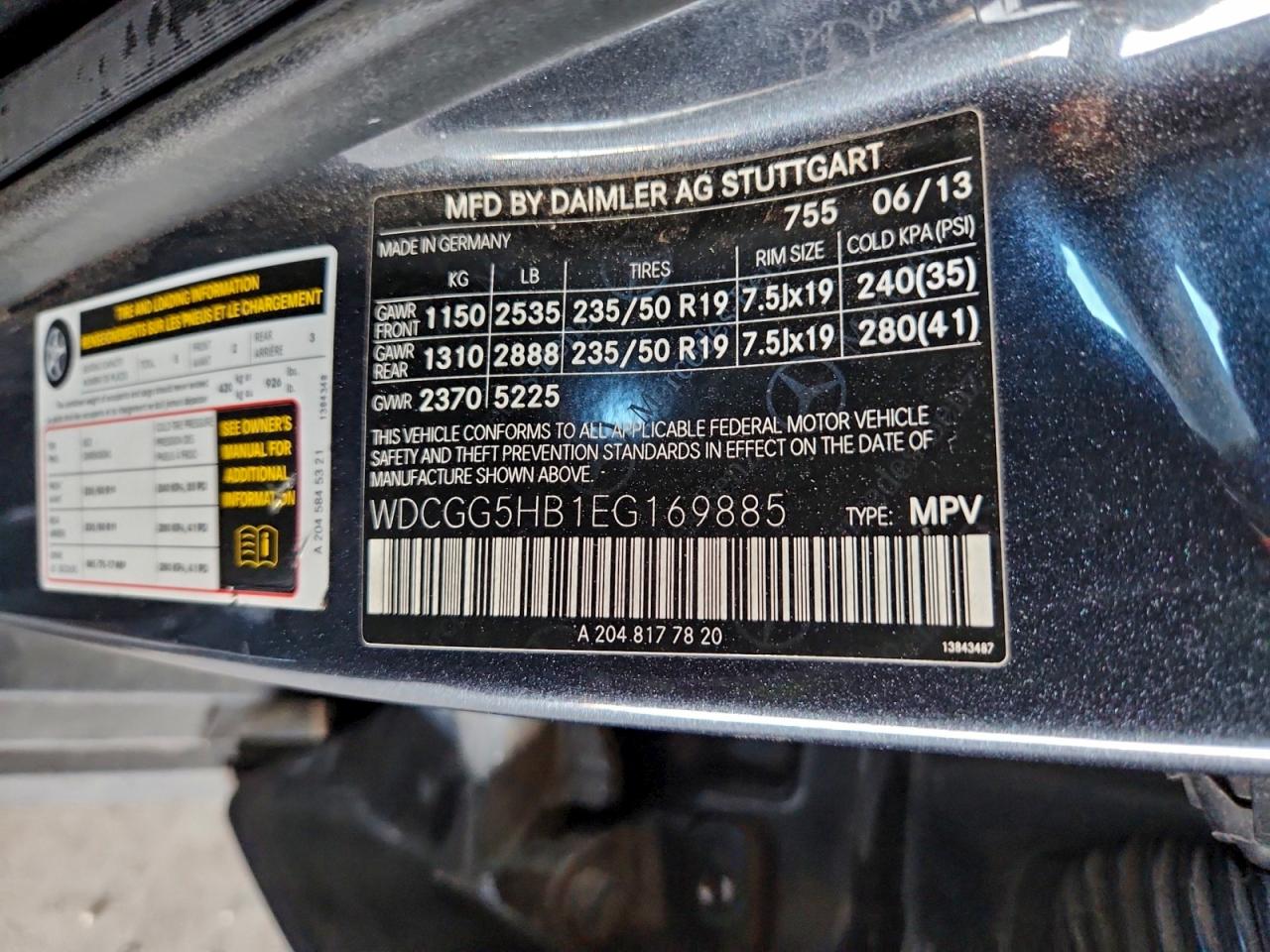 2014 MERCEDES-BENZ GLK 350 photo 13