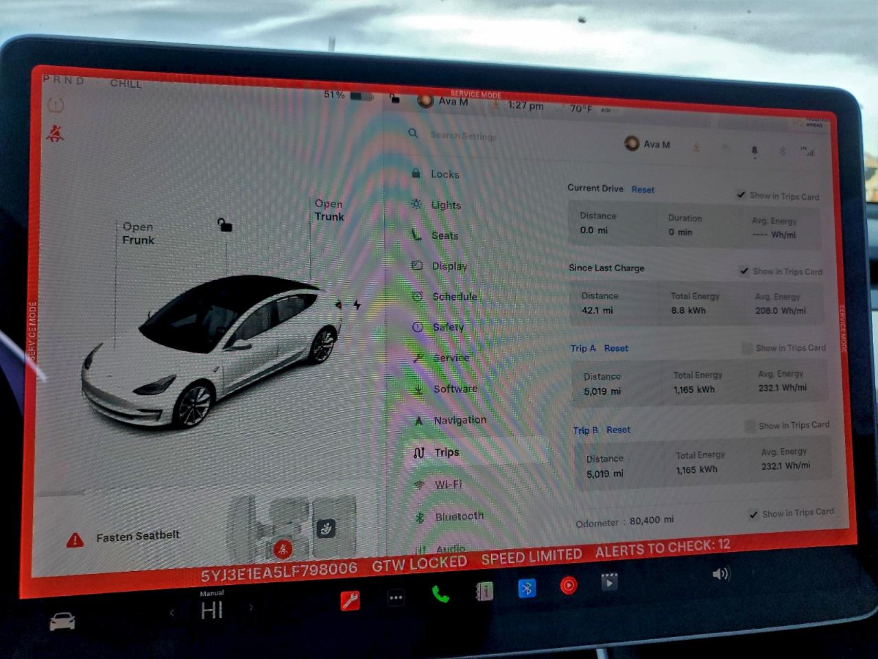 2020 TESLA MODEL 3 photo 9
