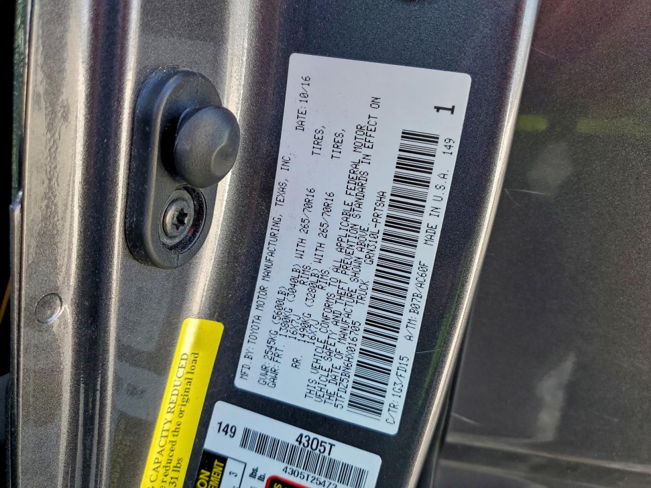 2017 TOYOTA TACOMA DOUBLE CAB photo 13