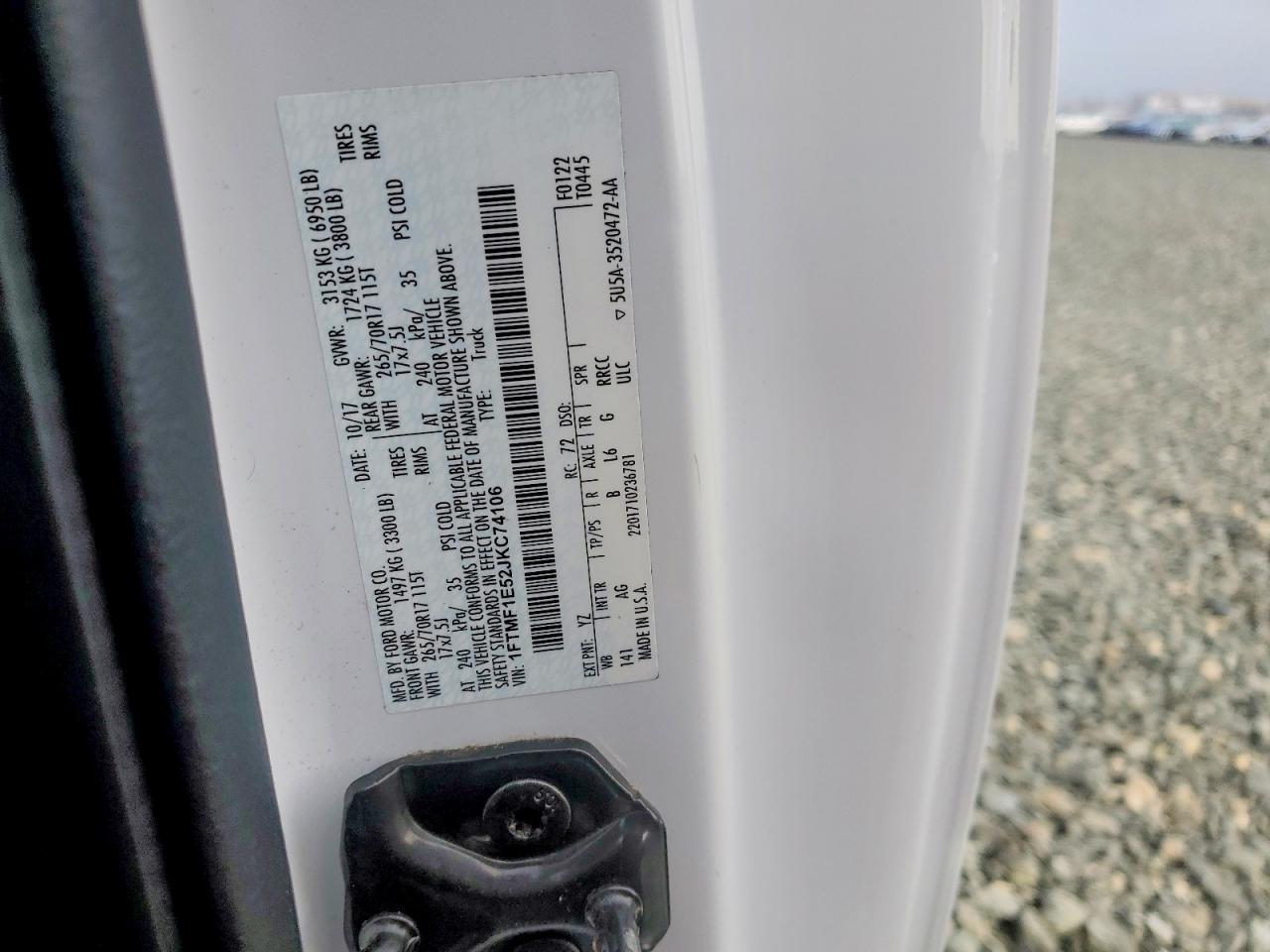 2018 FORD F150 photo 12