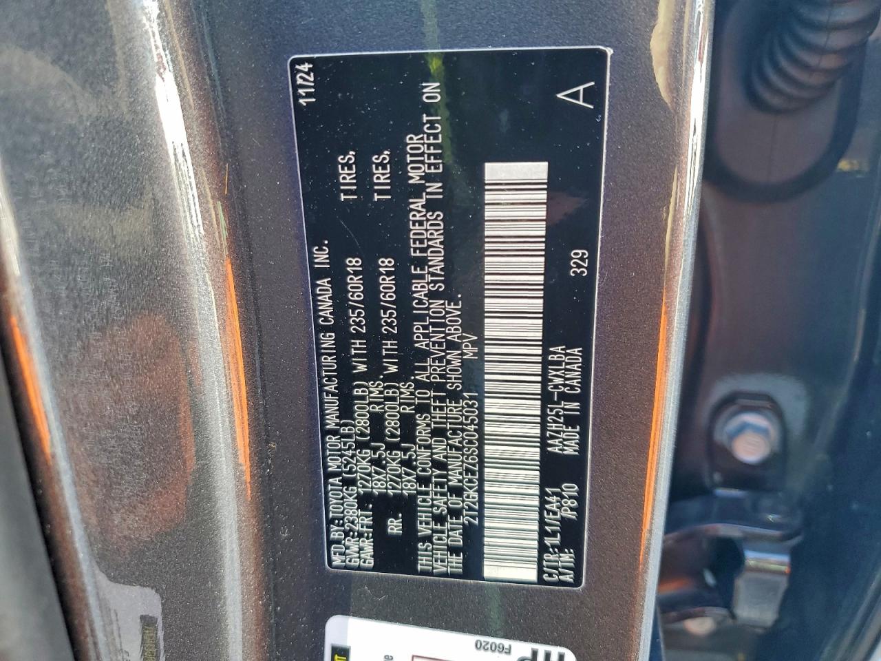 2025 LEXUS NX 350H BASE photo 13