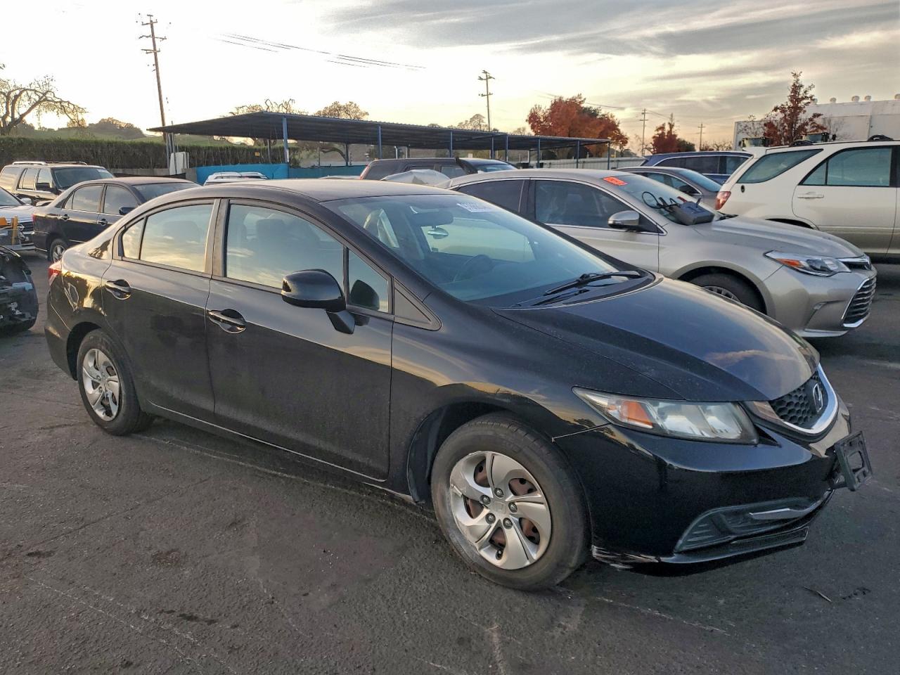 2013 HONDA CIVIC LX photo 4