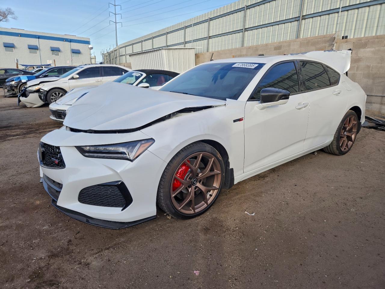 2025 ACURA TLX TYPE S — FRONT END damage — photo 1