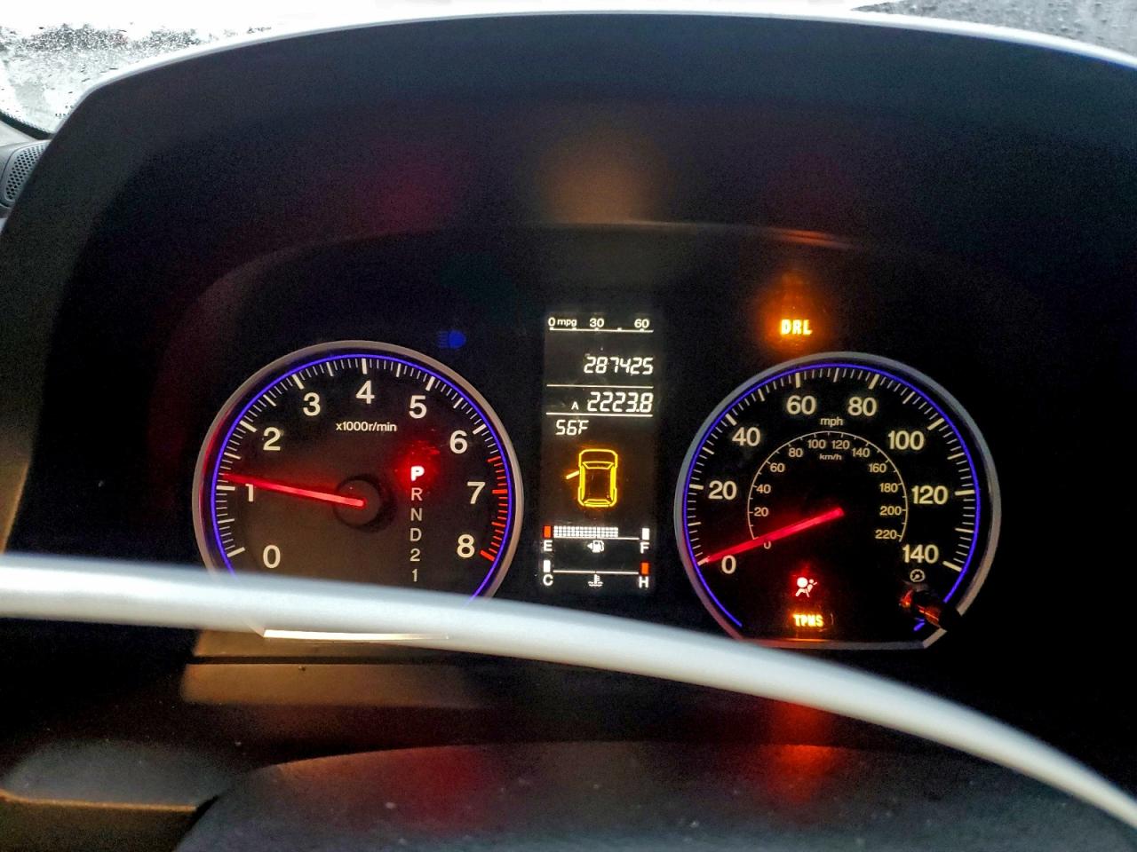 2009 HONDA CR-V EXL photo 9