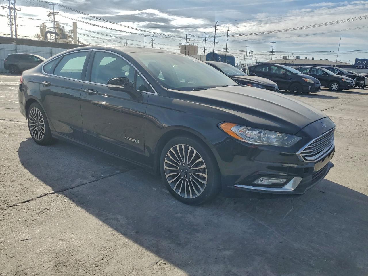 2018 FORD FUSION TITANIUM/PLATINUM HEV photo 7