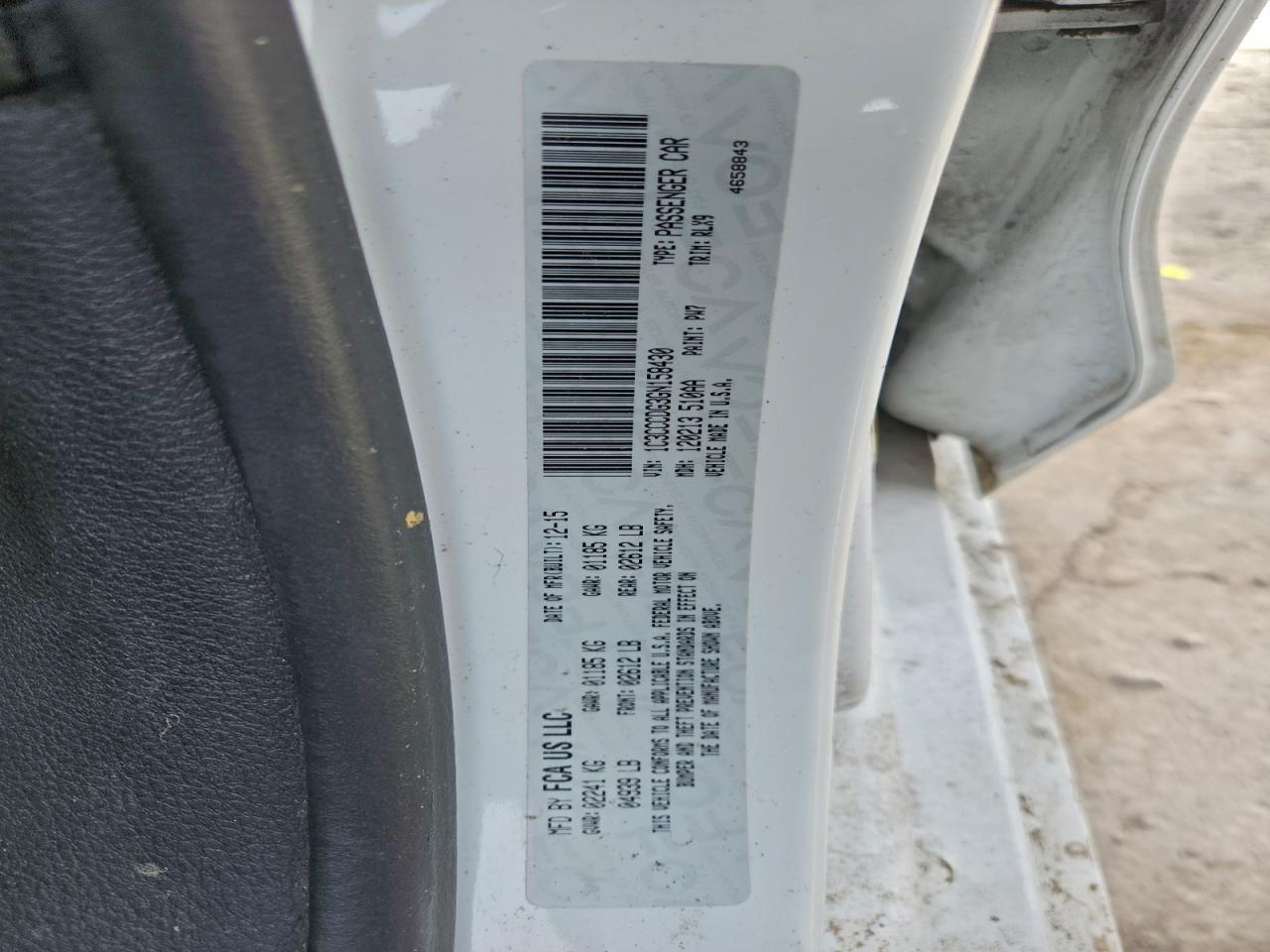 2016 CHRYSLER 200 S photo 12