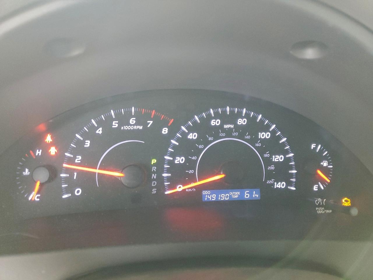 2011 TOYOTA CAMRY BASE photo 9