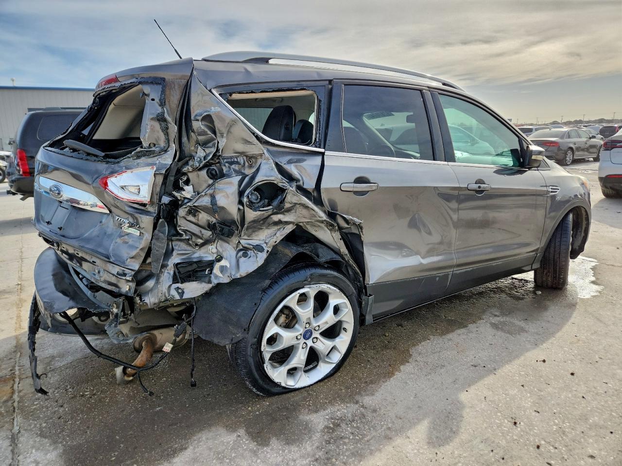 2014 FORD ESCAPE TITANIUM photo 3