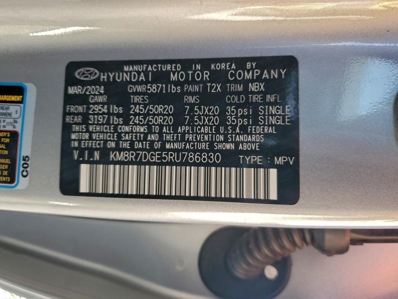 2024 HYUNDAI PALISADE CALLIGRAPHY photo 13