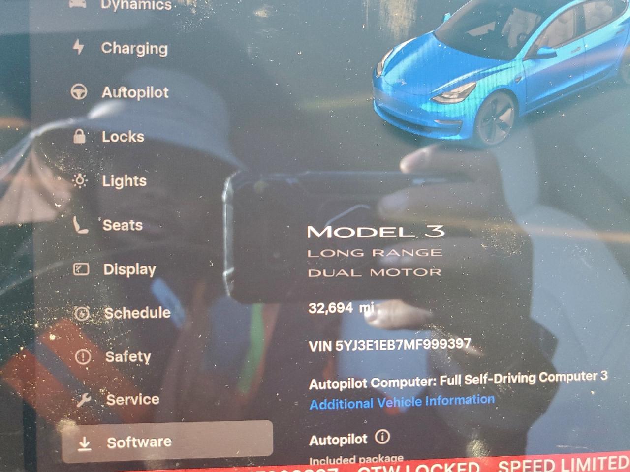 2021 TESLA MODEL 3 photo 9
