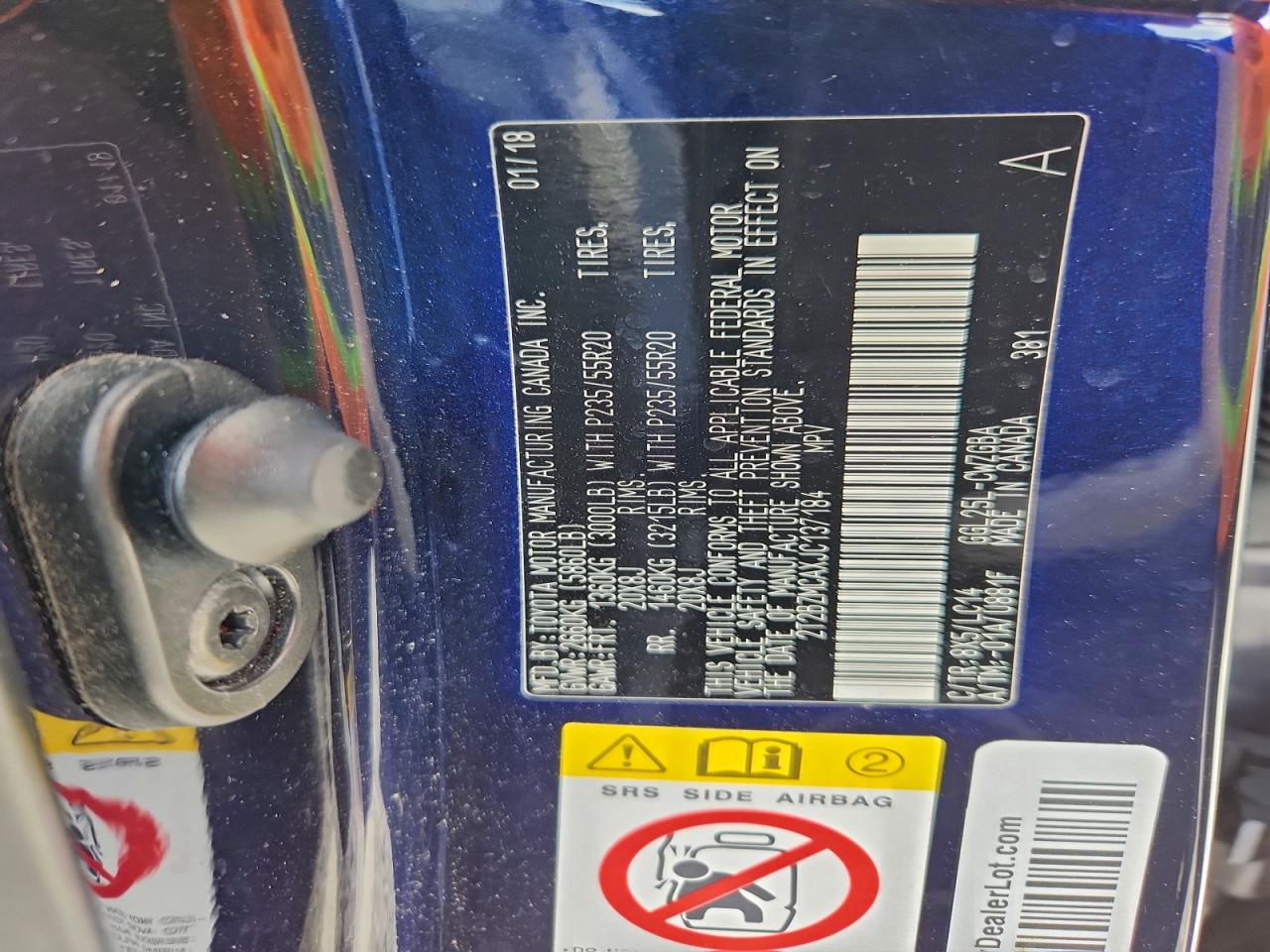 2018 LEXUS RX 350 BASE photo 13