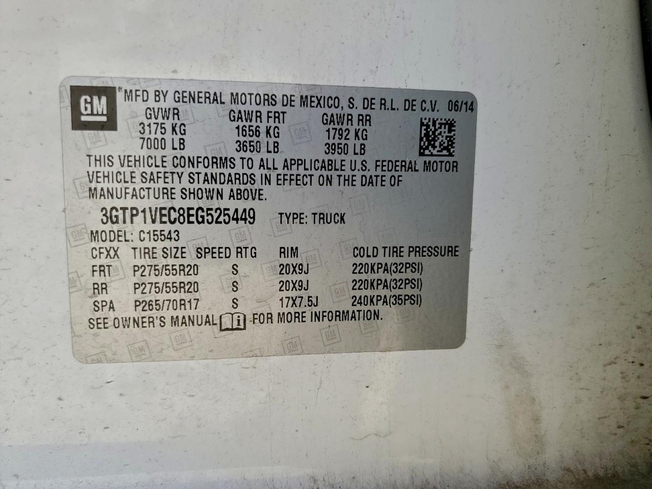 2014 GMC SIERRA C1500 SLT photo 13