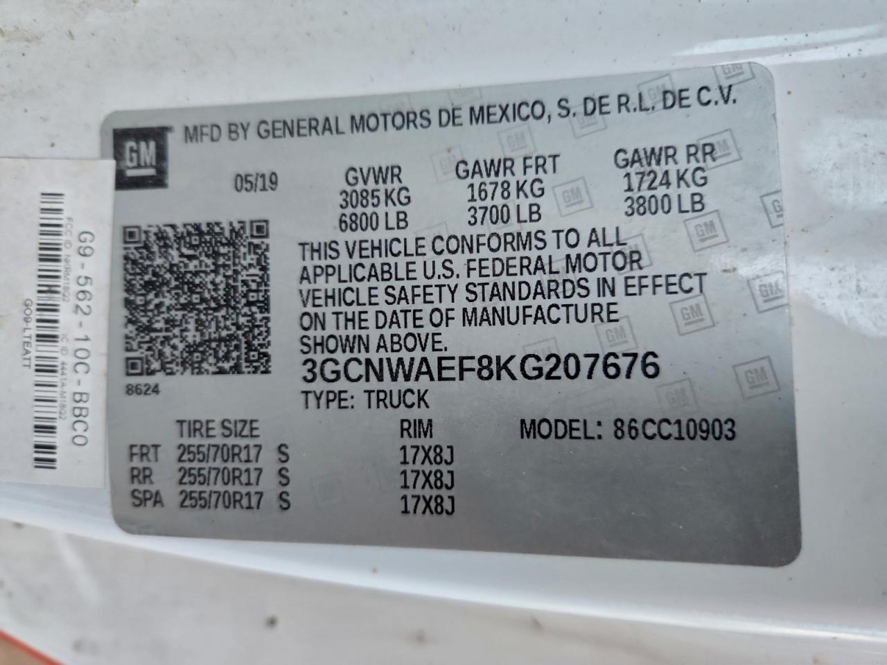 2019 CHEVROLET SILVERADO C1500 photo 12