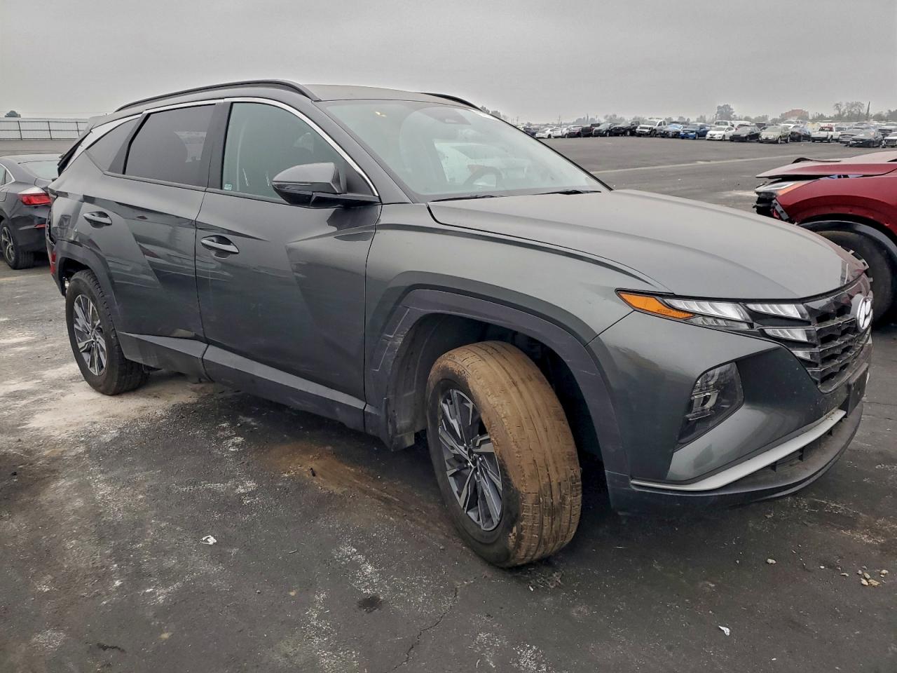 2023 HYUNDAI TUCSON BLUE photo 4