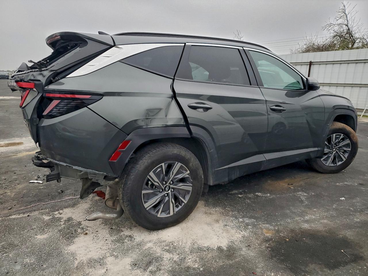 2023 HYUNDAI TUCSON BLUE photo 3