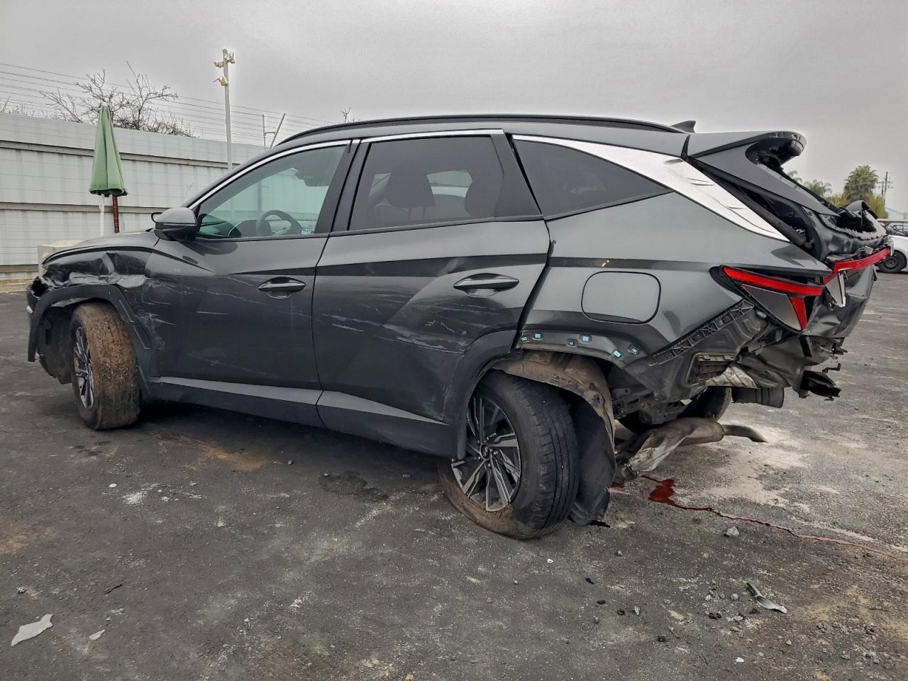 2023 HYUNDAI TUCSON BLUE photo 2