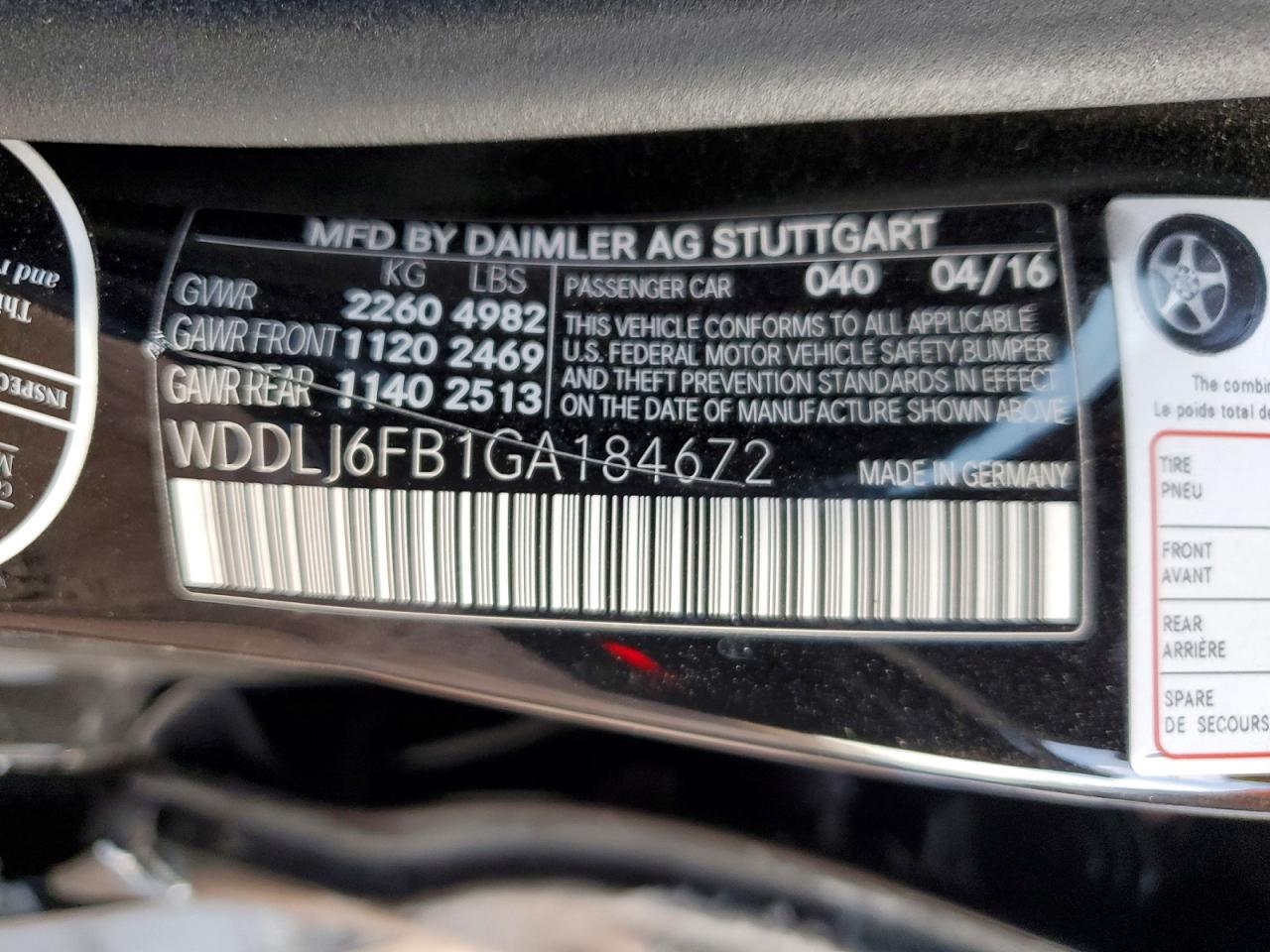 2016 MERCEDES-BENZ CLS 400 photo 12