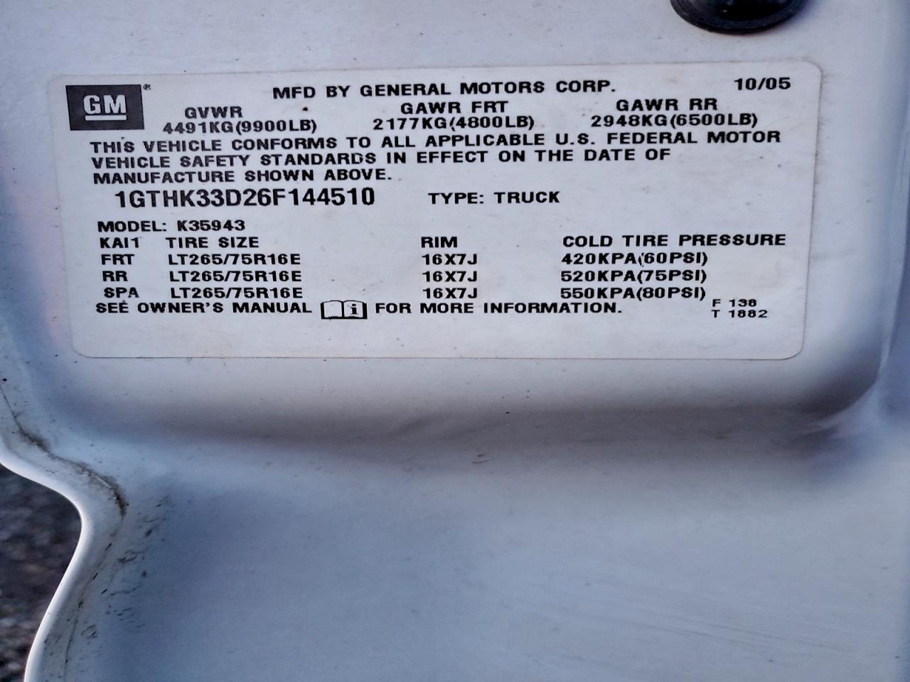 2006 GMC NEW SIERRA K3500 photo 12