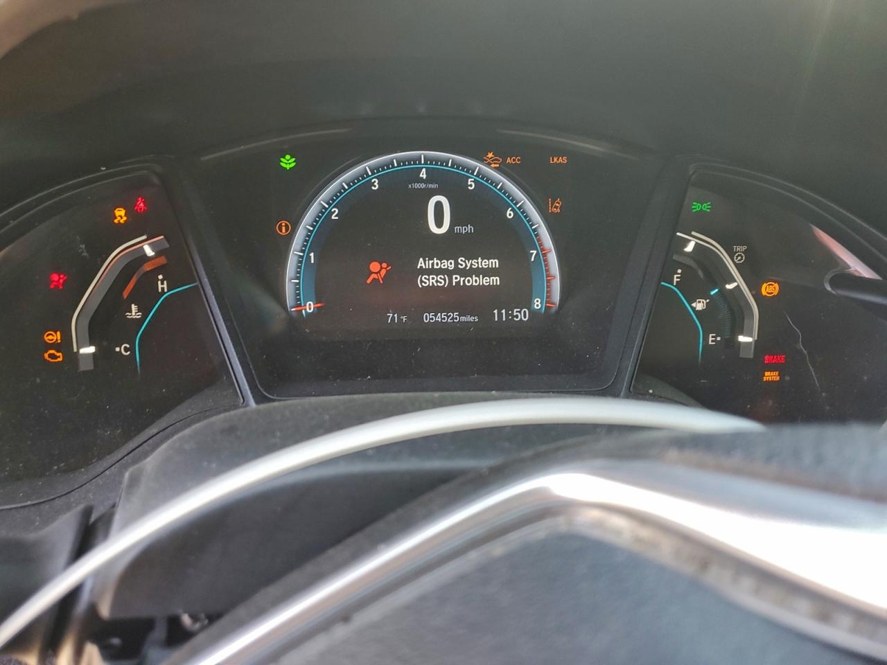 2020 HONDA CIVIC LX photo 9