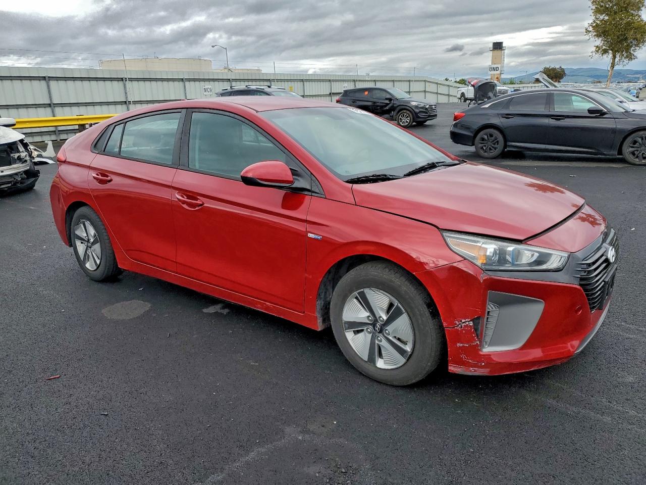 2019 HYUNDAI IONIQ BLUE photo 4