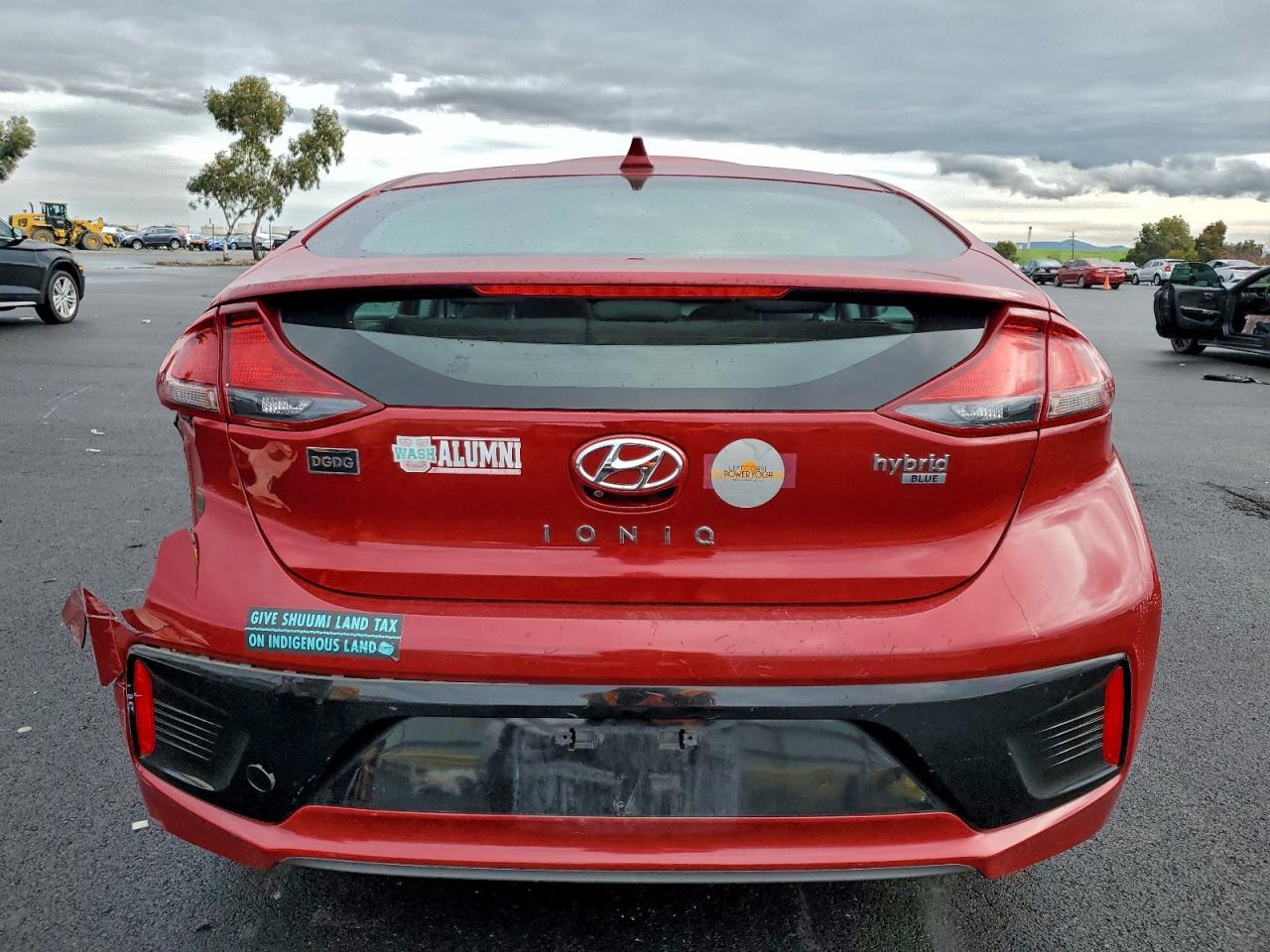 2019 HYUNDAI IONIQ BLUE photo 6