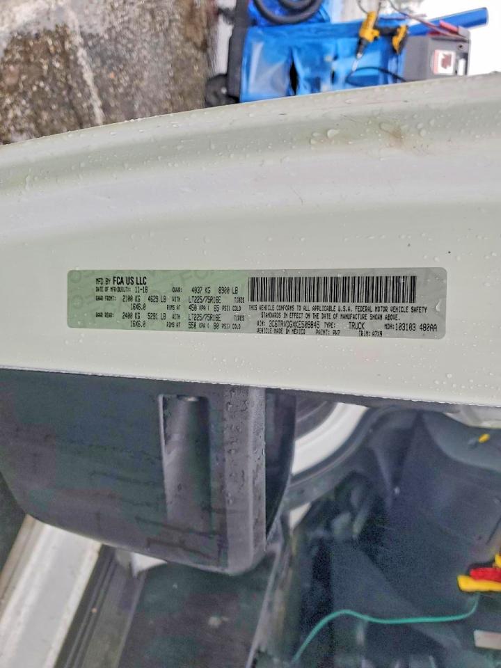 2019 RAM PROMASTER 2500 DELIVERY VAN photo 14