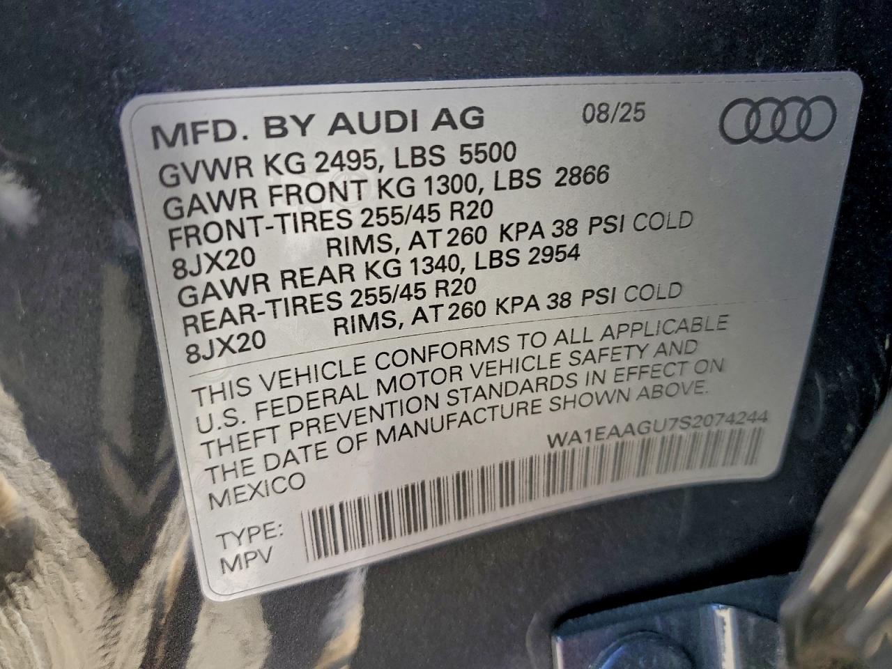 2025 AUDI Q5 SPORTBACK PREMIUM PLUS photo 25