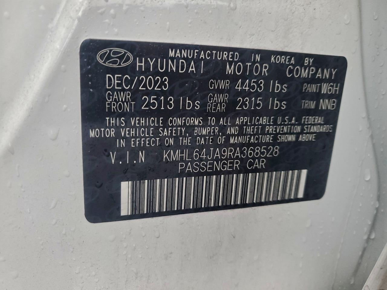 2024 HYUNDAI SONATA SEL photo 12