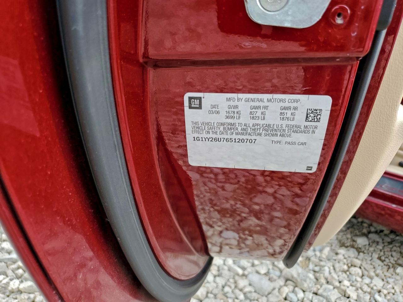 2006 CHEVROLET CORVETTE photo 13