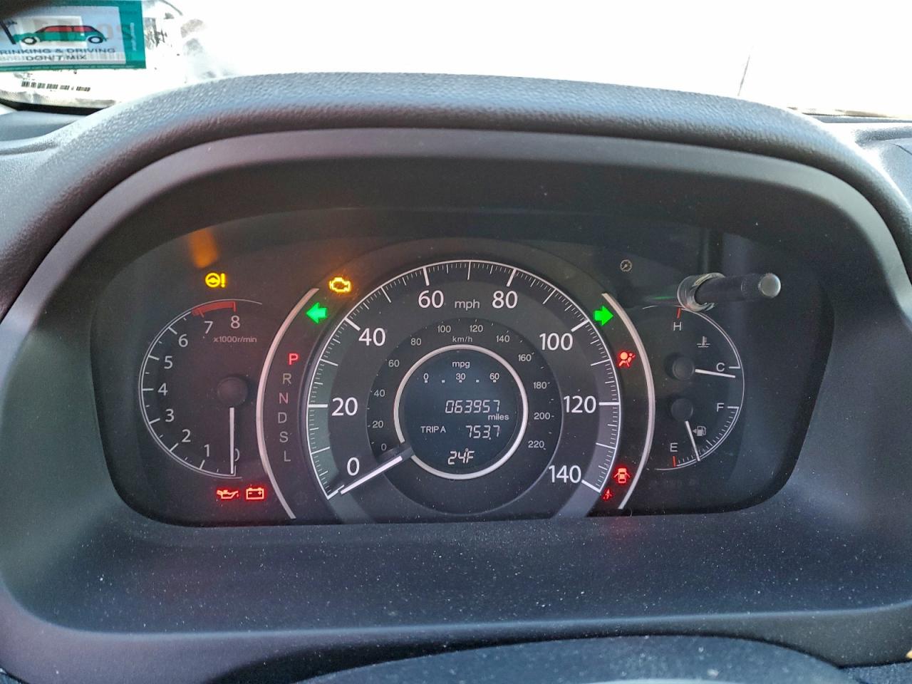 2016 HONDA CR-V LX photo 9