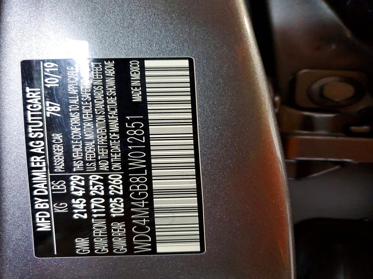 2020 MERCEDES-BENZ GLB 250 photo 13