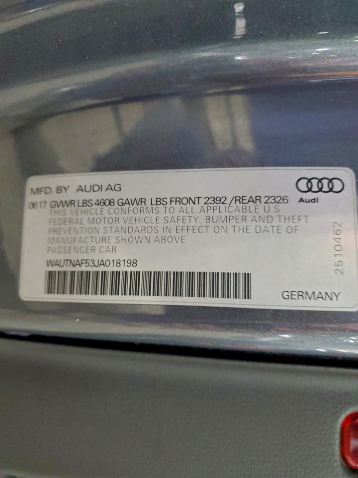 2018 AUDI A5 PREMIUM PLUS S-LINE photo 12