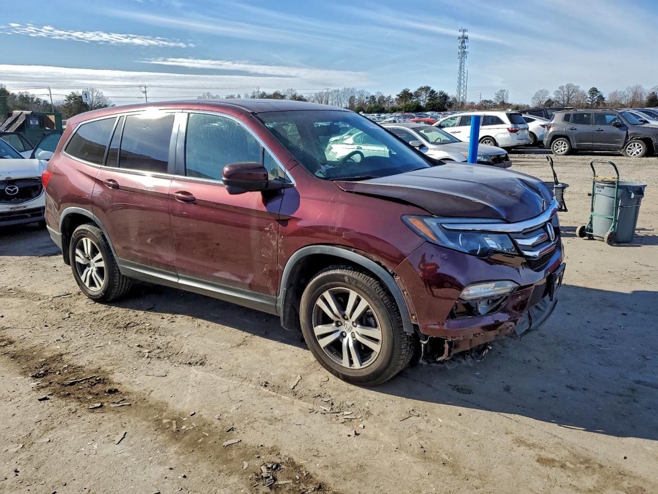 2016 HONDA PILOT EXL photo 4
