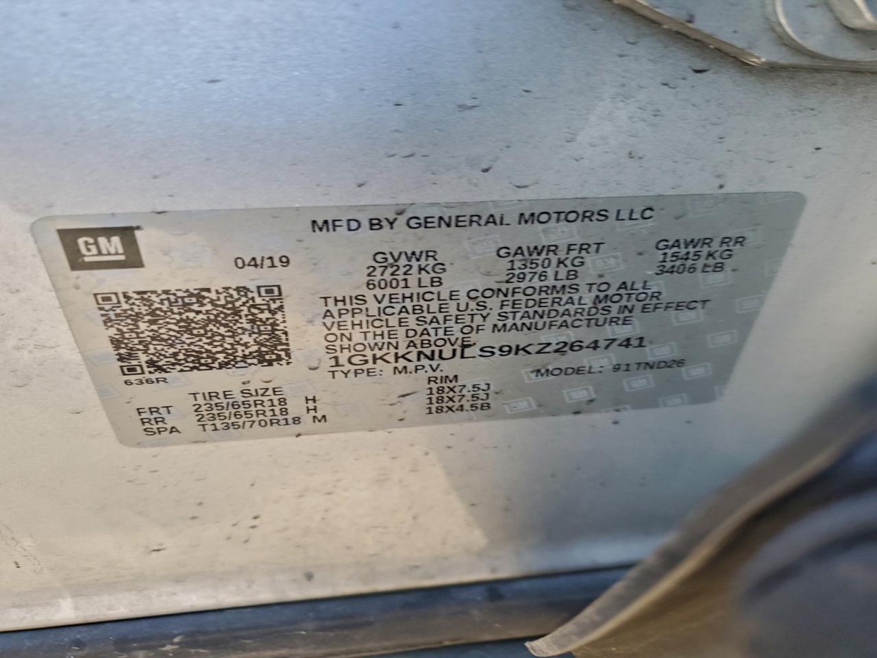 2019 GMC ACADIA SLT-1 photo 13
