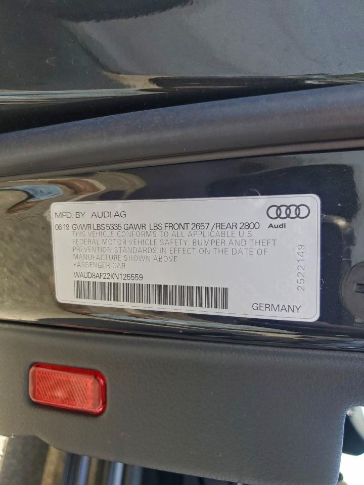 2019 AUDI A6 PREMIUM photo 12