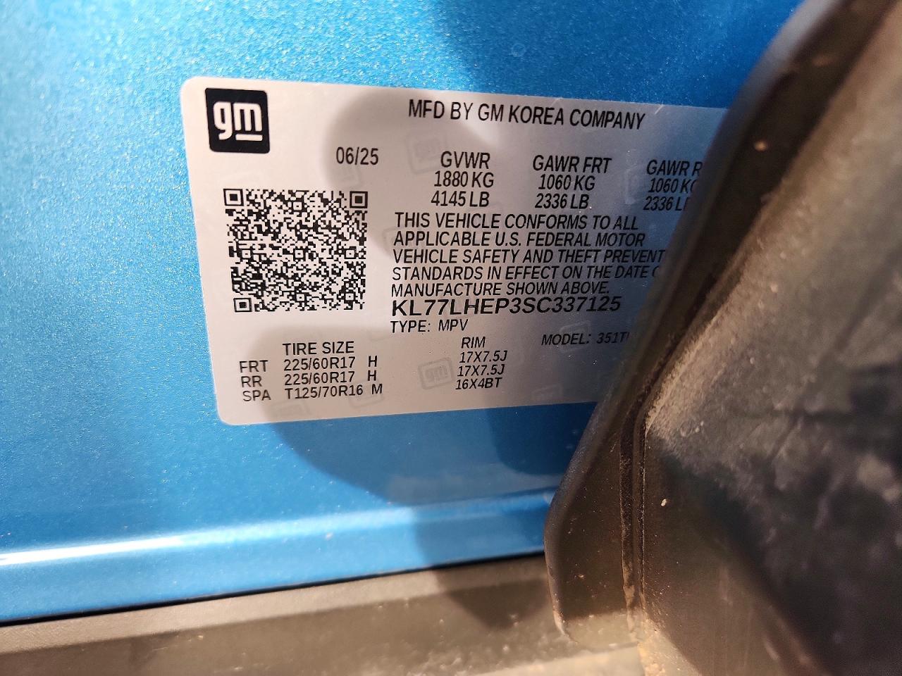 2025 CHEVROLET TRAX 1LT photo 13