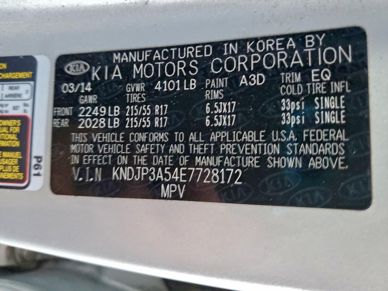 2014 KIA SOUL + photo 12